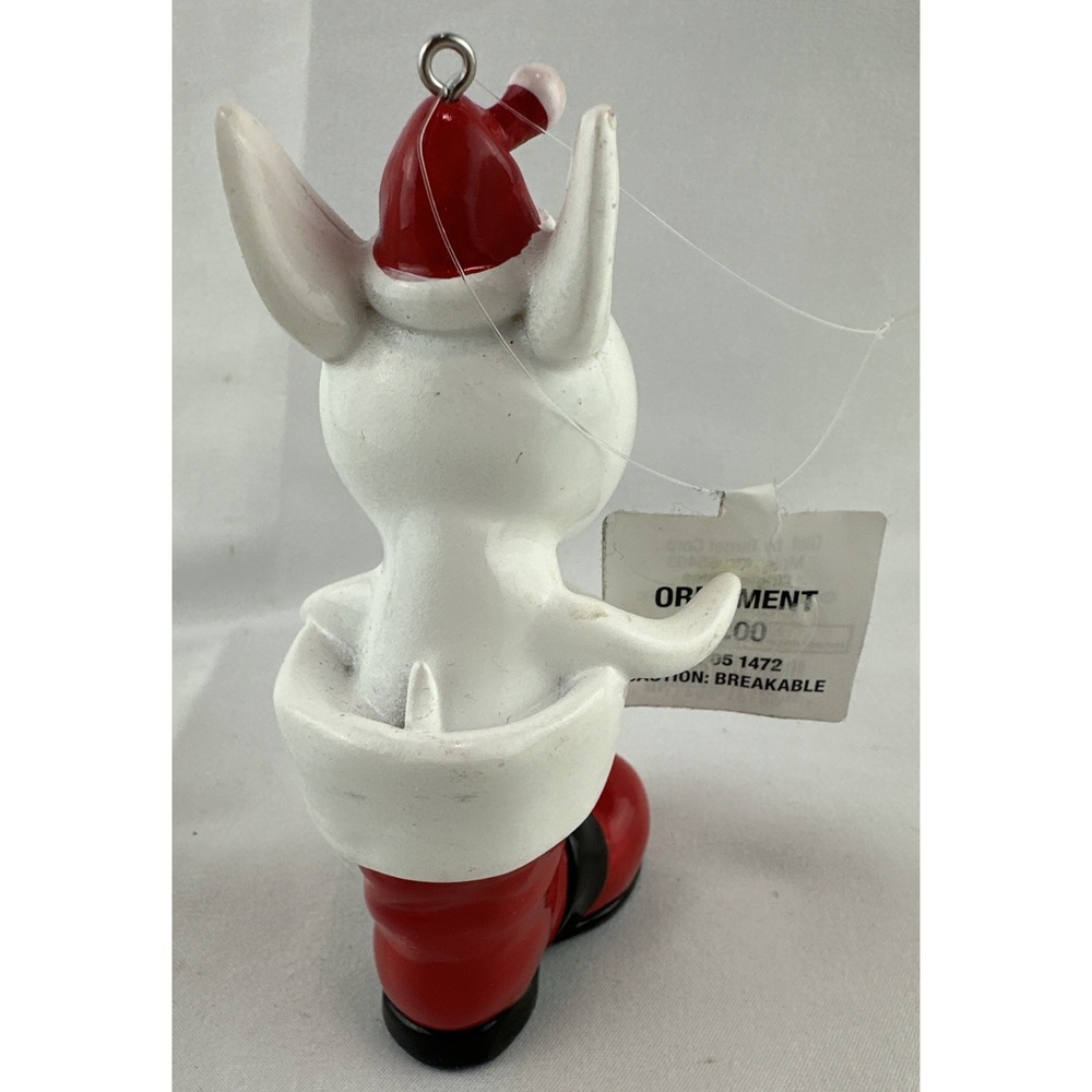 Target Wondershop 2024 Bullseye Dog in Santa‎ Boot Christmas Tree Ornament NEW - Picture 3 of 7